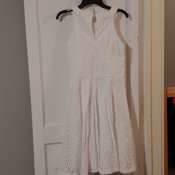 White Summer Dress - Picture 3 of 4